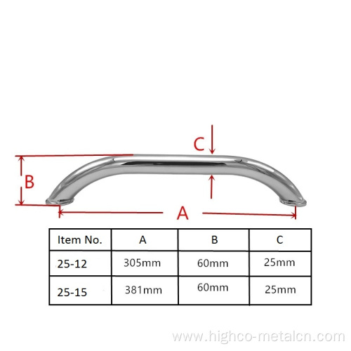 Dia.25mm Grab Rail Handle Marine Boat Hardware